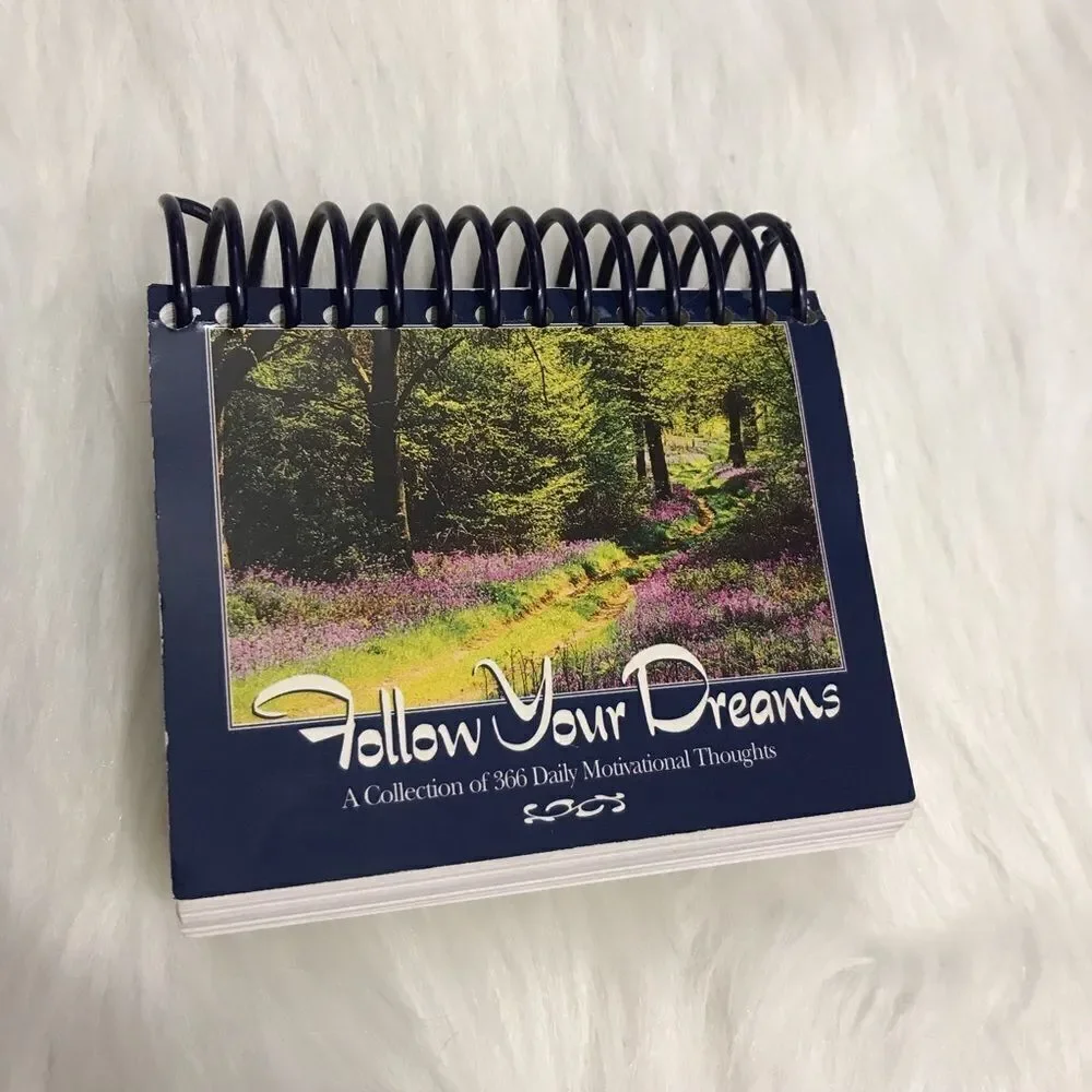 Follow Your Dreams Daily Calendar Motivational‎ Thoughts and Quotes
